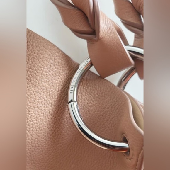 Rebecca Minkoff 
•North South Tote 
•Leather
•Magnetic closure
•Silver hardware - Picture 8 of 8